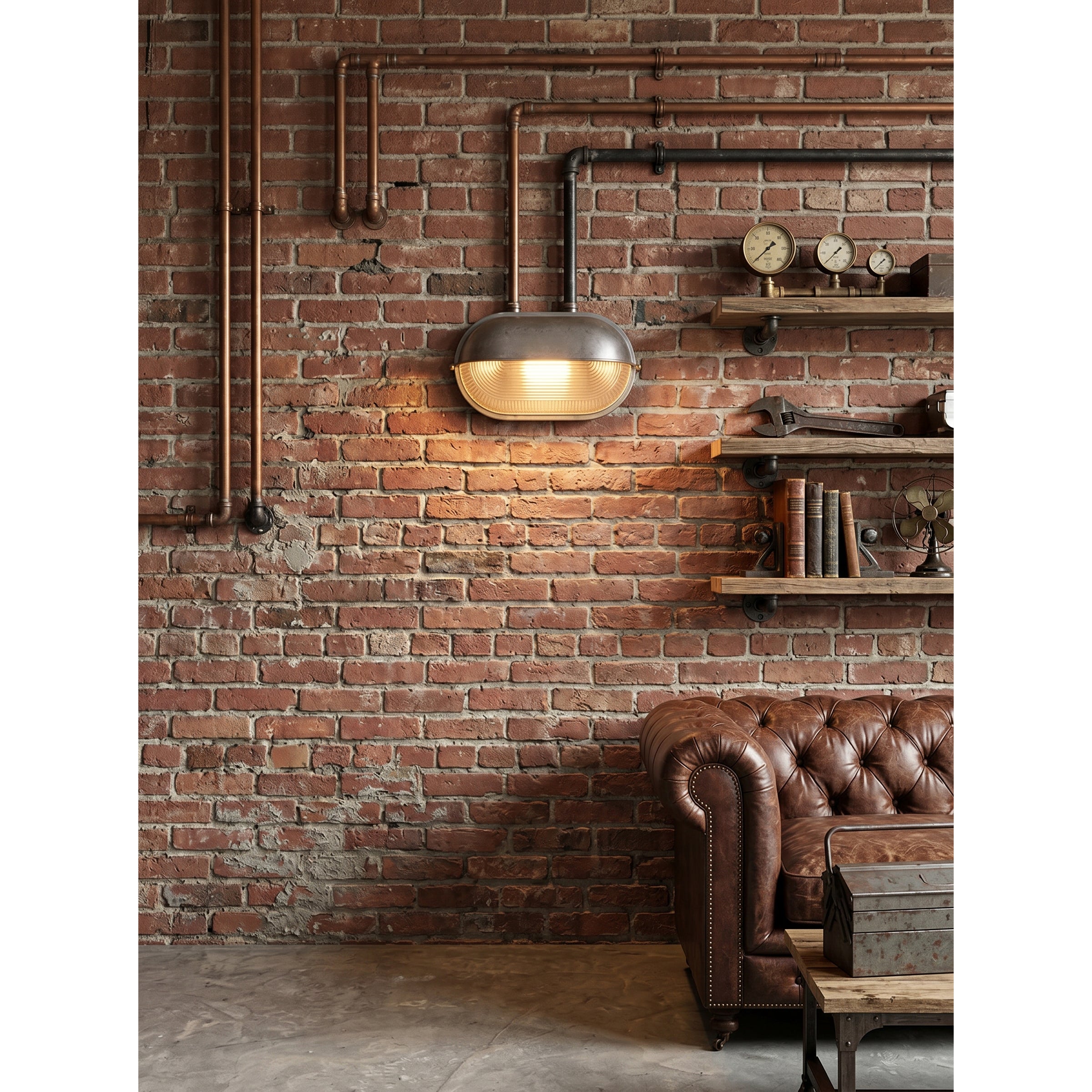 Hawstone Glass Outdoor Light