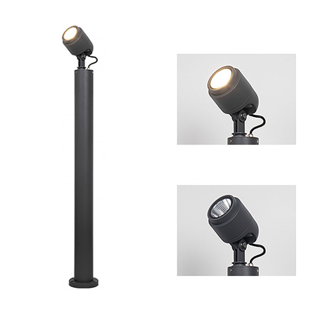 Luciana Nordic Minimalist LED Aluminum Outdoor Spotlight Post Light