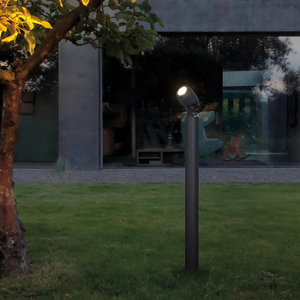 Luciana Nordic Minimalist LED Aluminum Outdoor Spotlight Post Light