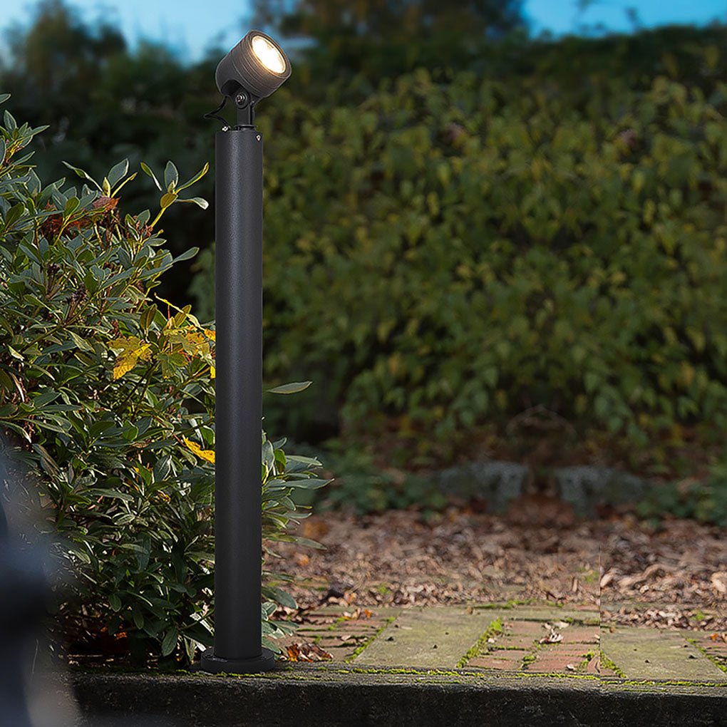 Luciana Nordic Minimalist LED Aluminum Outdoor Spotlight Post Light