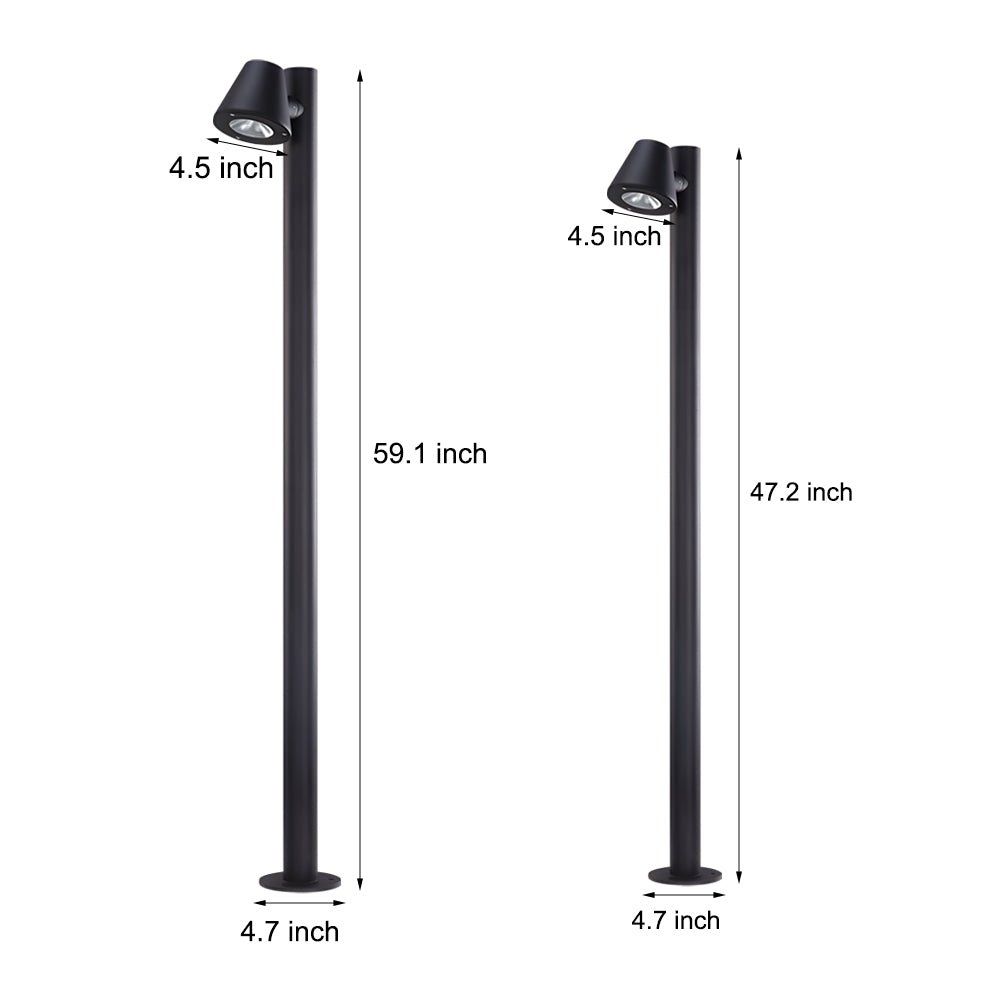 Hney Landscape Aluminum Outdoor Lawn Path Light