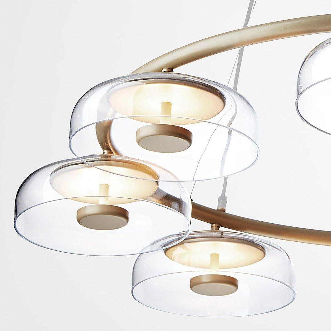 Aethera Circular Glass Chandelier