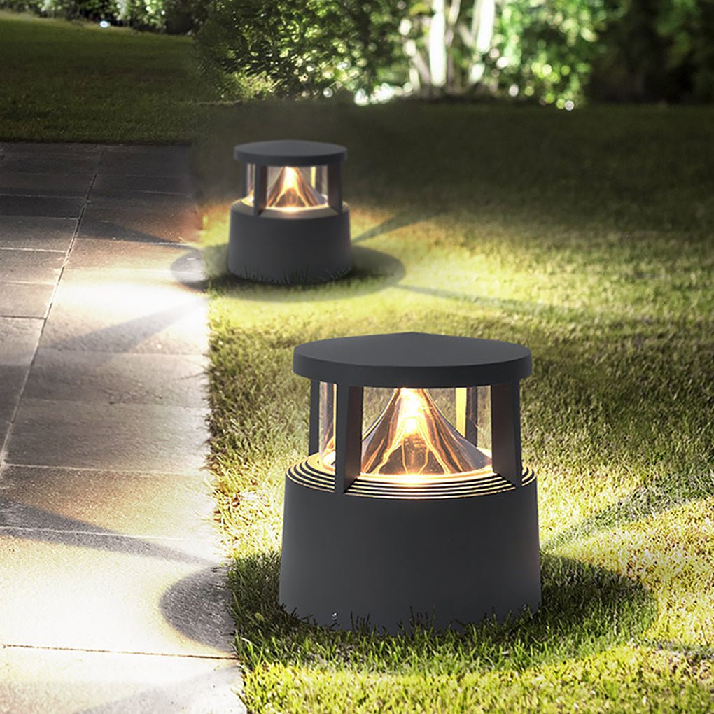 Logan Fence Landscape Aluminum Outdoor Lawn Post Light