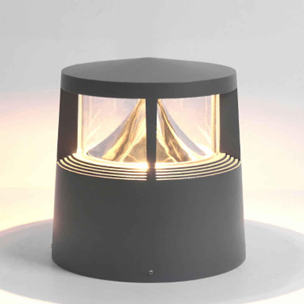 Logan Fence Landscape Aluminum Outdoor Lawn Post Light