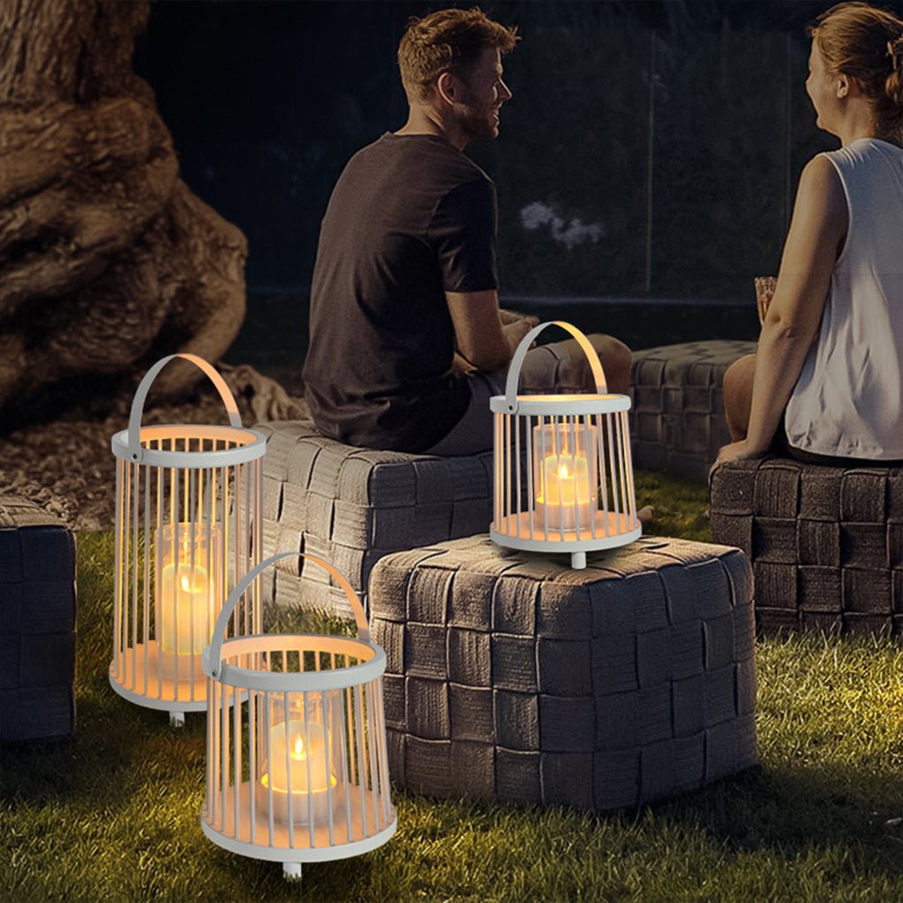Victoria Portable Cage Landscape Steel Outdoor Light
