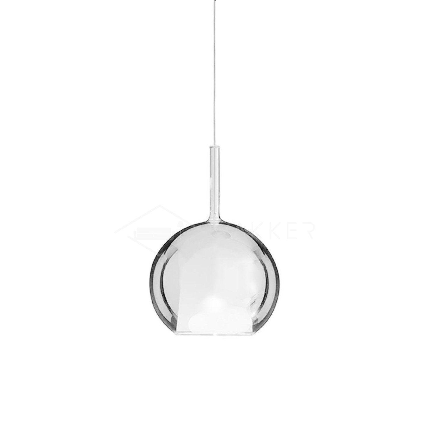 Lioranira Pendant Lamp Smoked Glass Round