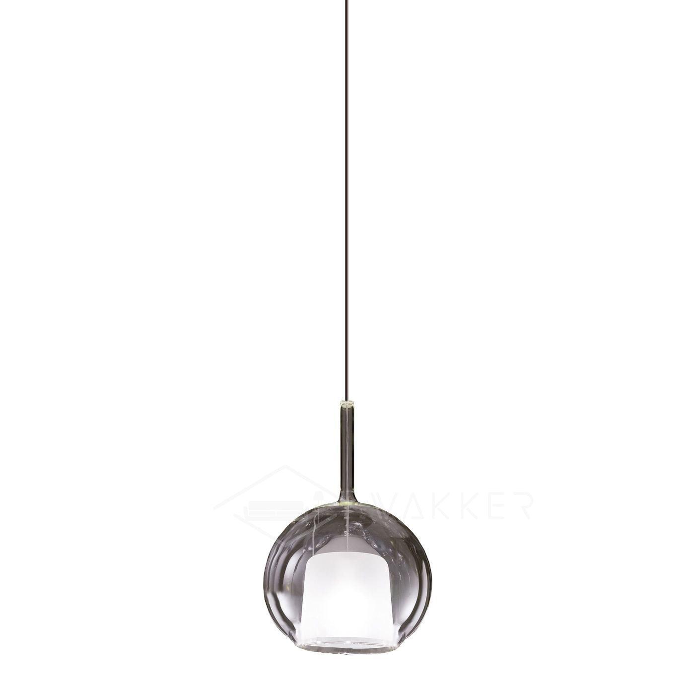 Lioranira Pendant Lamp Smoked Glass Round