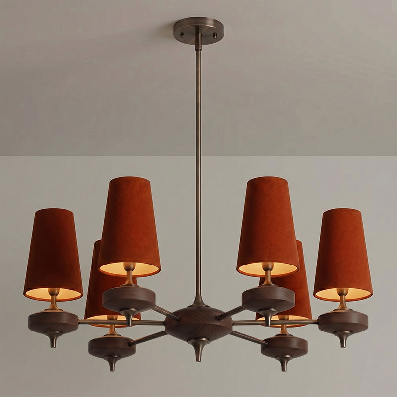Pinewick Hour Rho Chandelier
