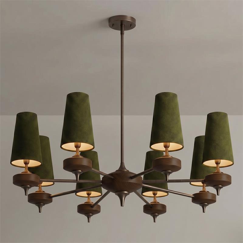 Pinewick Hour Rho Chandelier