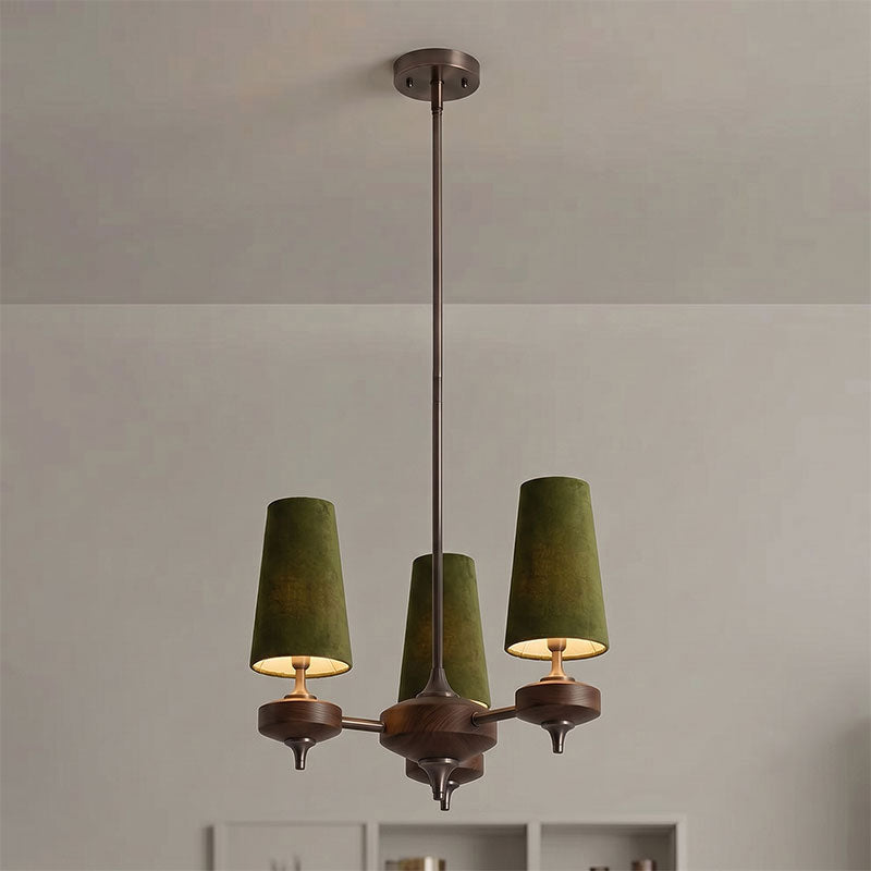 Pinewick Hour Rho Chandelier