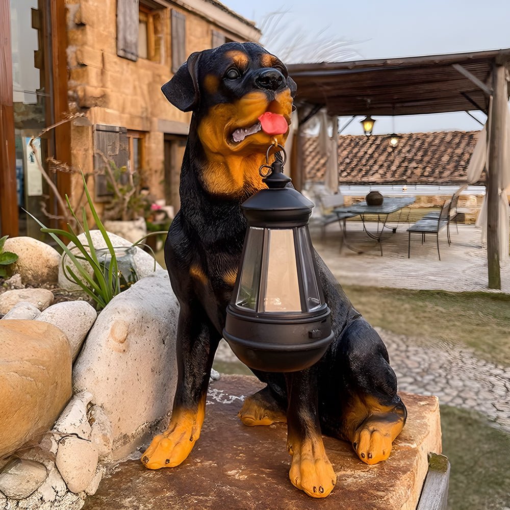 Resin Modern Fiberglass Outdoor Light