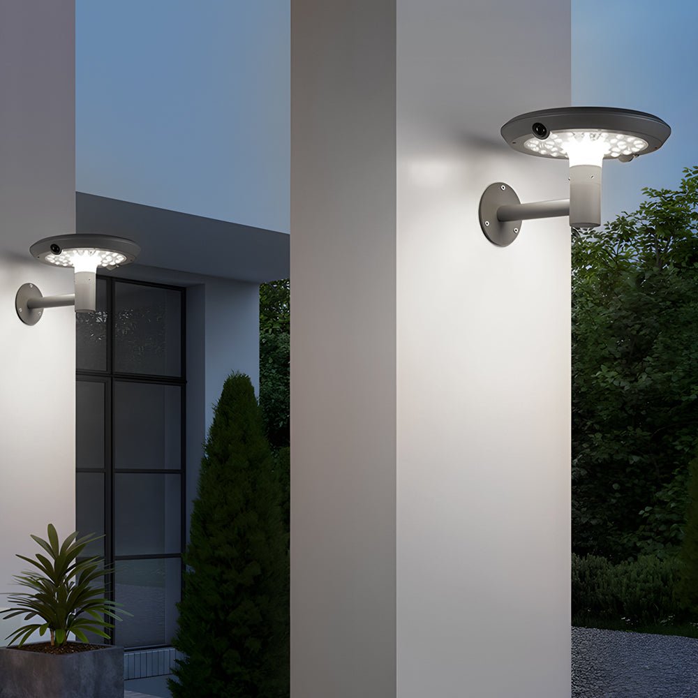 Round Classic LED Aluminum Outdoor Wall Light
