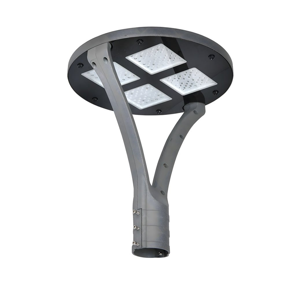 Winthr Round LED Arm Post Aluminum Outdoor Light