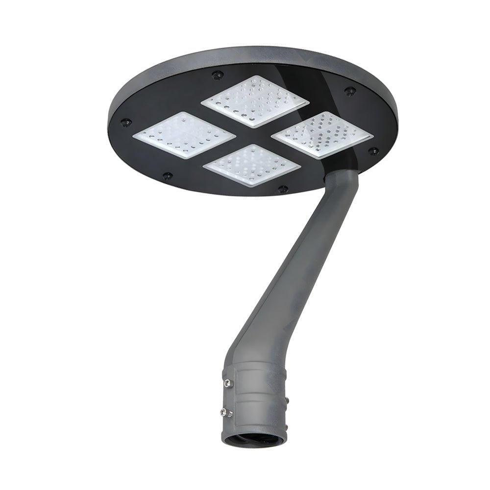 Winthr Round LED Arm Post Aluminum Outdoor Light