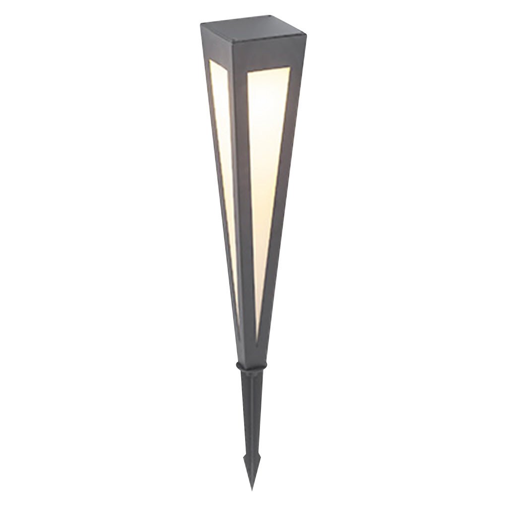 Migh RGB Square Top Conical Aluminum Outdoor Lawn Light