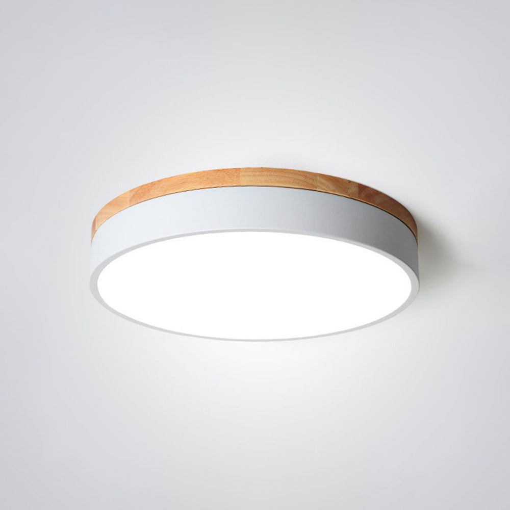 Valentina Nordic LED Round Flush Mount Ceiling Light