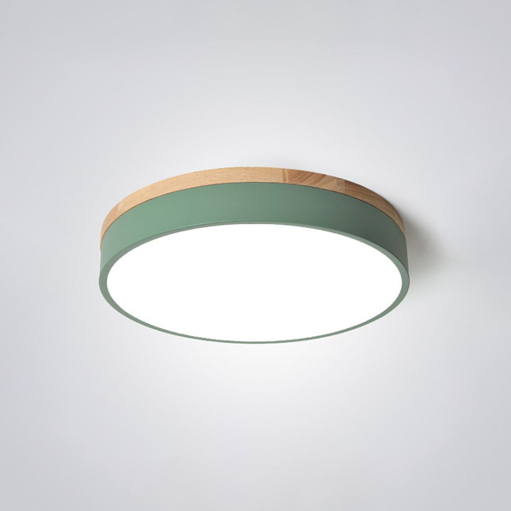 Valentina Nordic LED Round Flush Mount Ceiling Light