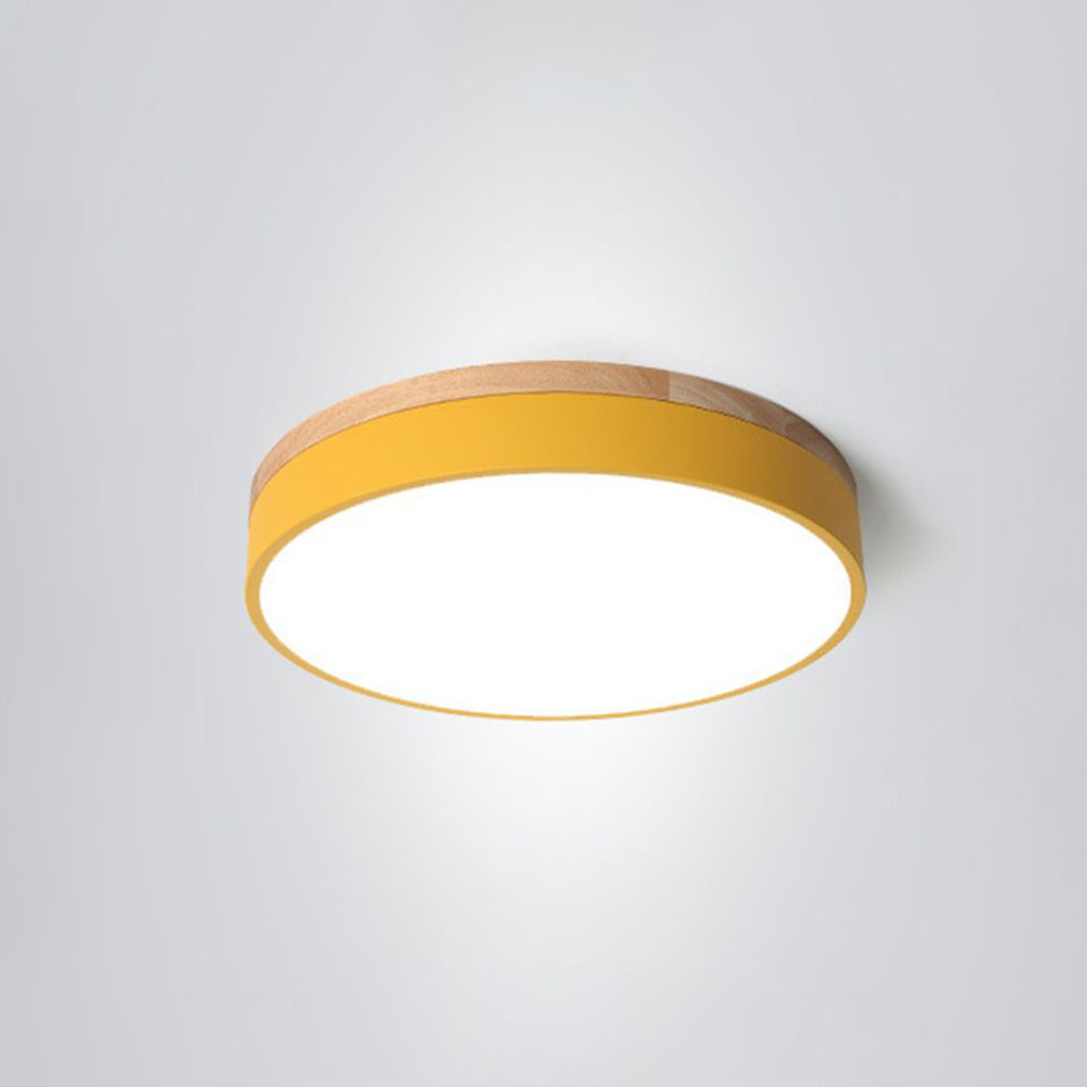 Valentina Nordic LED Round Flush Mount Ceiling Light