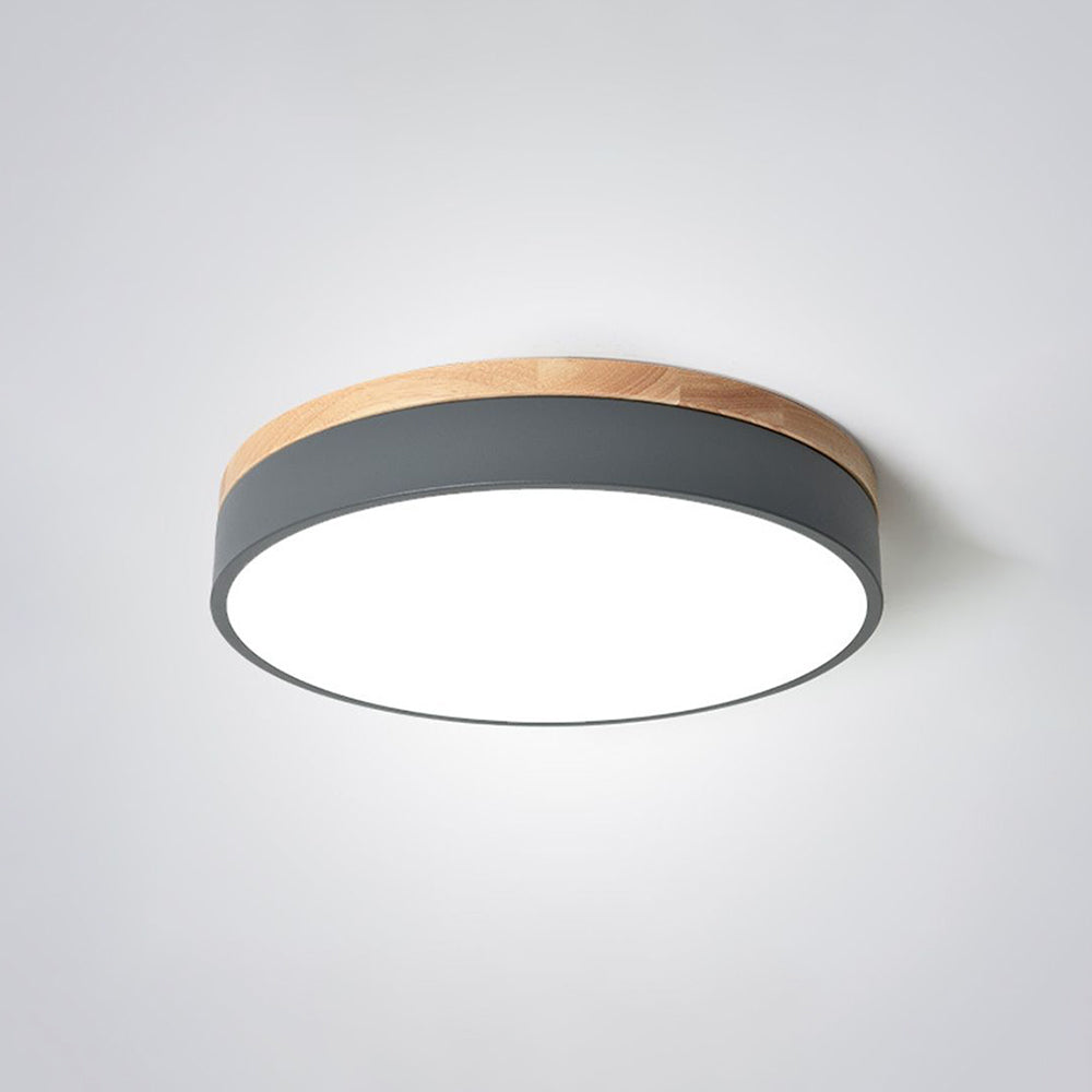 Valentina Nordic LED Round Flush Mount Ceiling Light