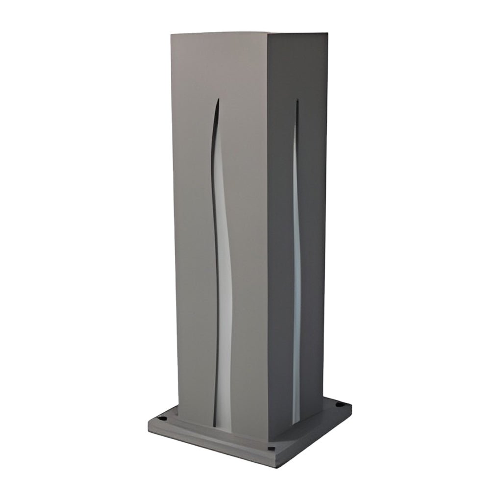 Davida Elegant Rectangular Pathway Metal Outdoor Lights
