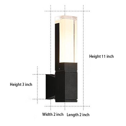 Nadine Unique Elegance Metal Outdoor Wall Lights