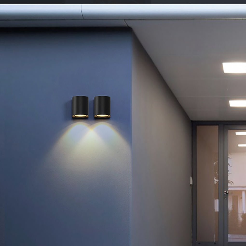 Quintessa Unique LED Modern Aluminum Outdoor Wall Lights