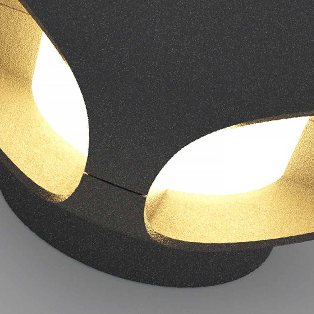 Forbes Square LED Modern Aluminum Outdoor Wall Fence Post Light