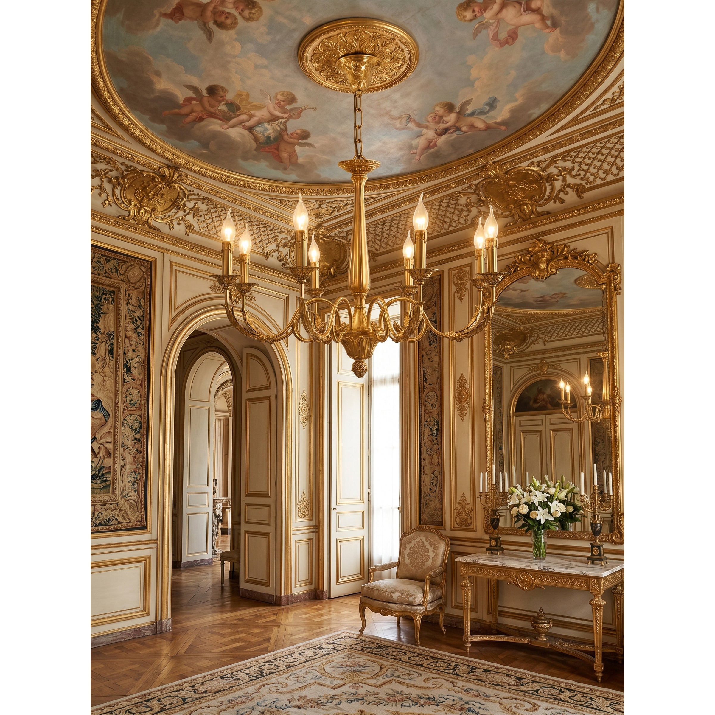Casivissa Brass Chandelier