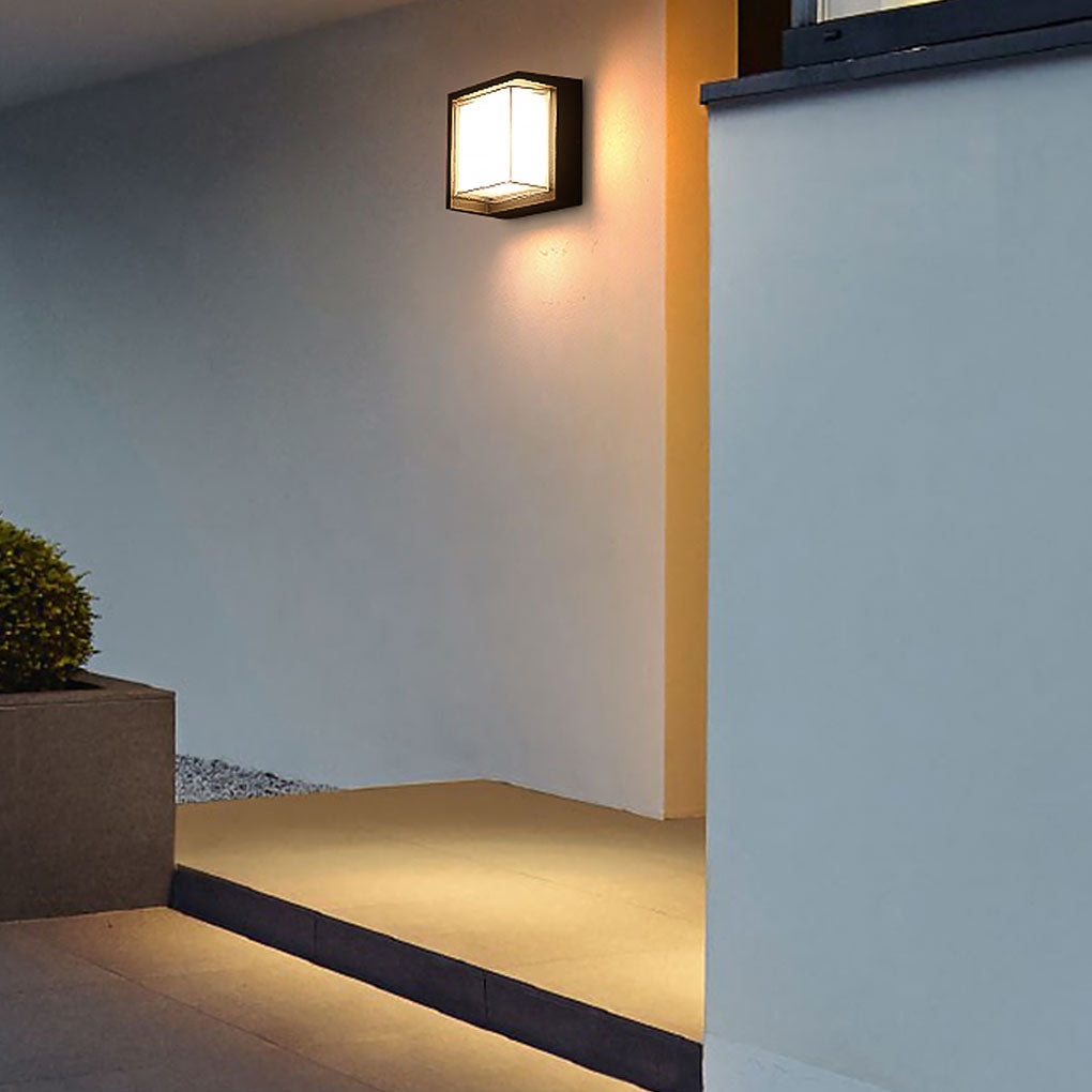Preciou Modern Round Designs Aluminum Outdoor Wall Lights