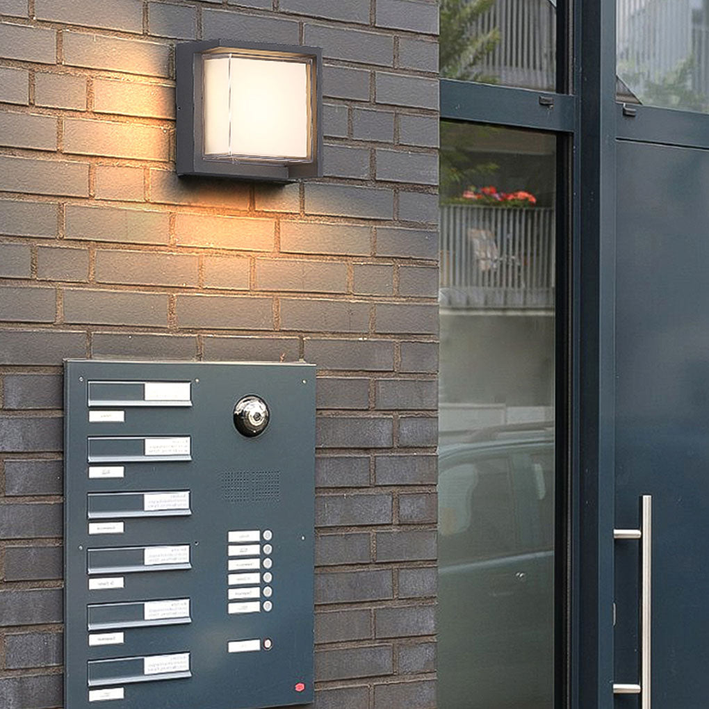 Preciou Modern Round Designs Aluminum Outdoor Wall Lights
