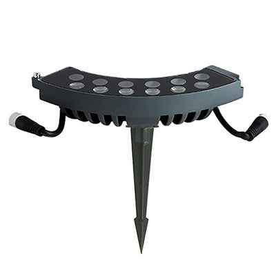 Ivor Solid Landscape Upwards Glass Outdoor Tree-Mounted Light
