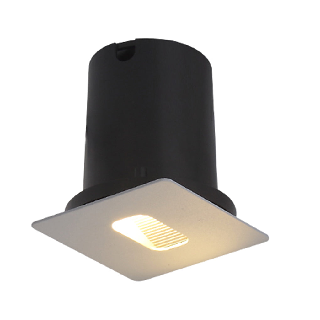 Victor Square LED Modern Aluminum Outdoor Step Lights