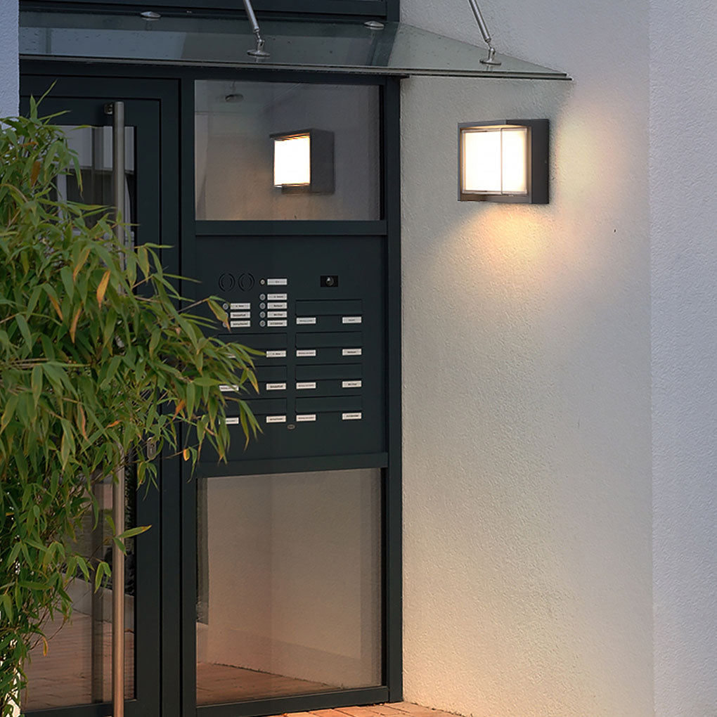 Preciou Modern Round Designs Aluminum Outdoor Wall Lights