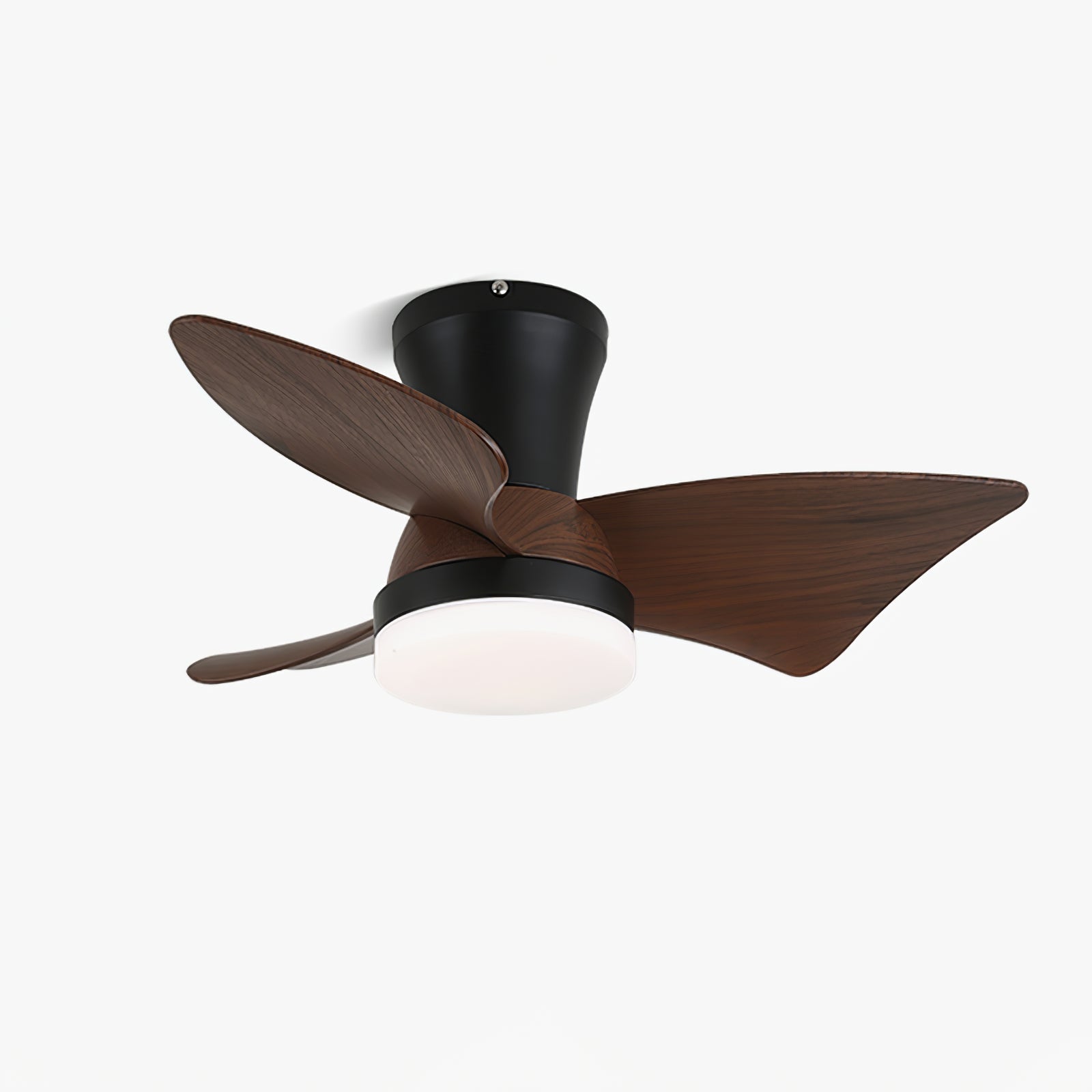 Luvora Minimalist Wood Ceiling Fan Light