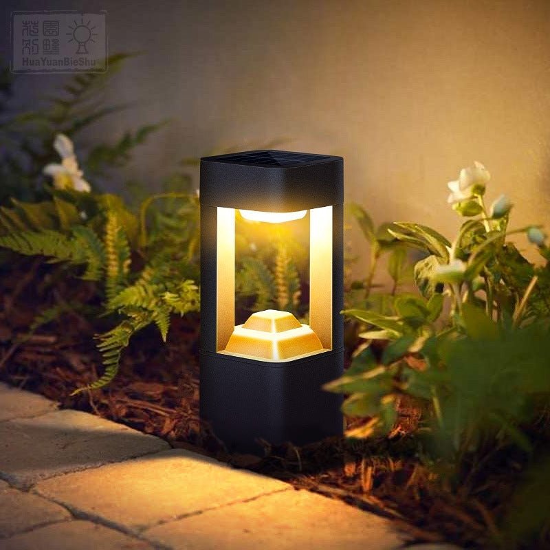 Violet Square Unique Modern Aluminum Outdoor Lights Outdoor