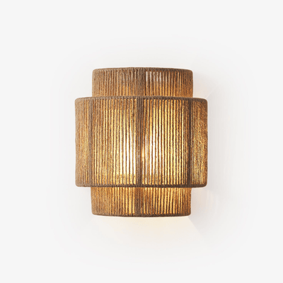 Velivaria Wall Lamp Rustic Weave