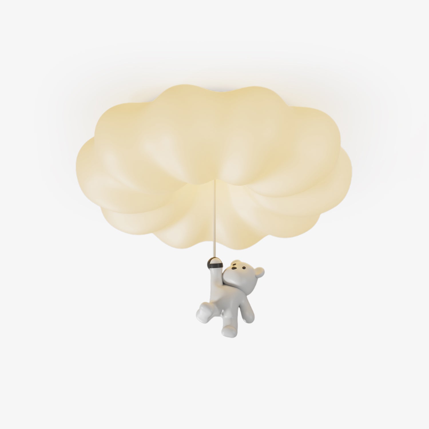 Civarion Classic Cloud Bear Resin Ceiling Light