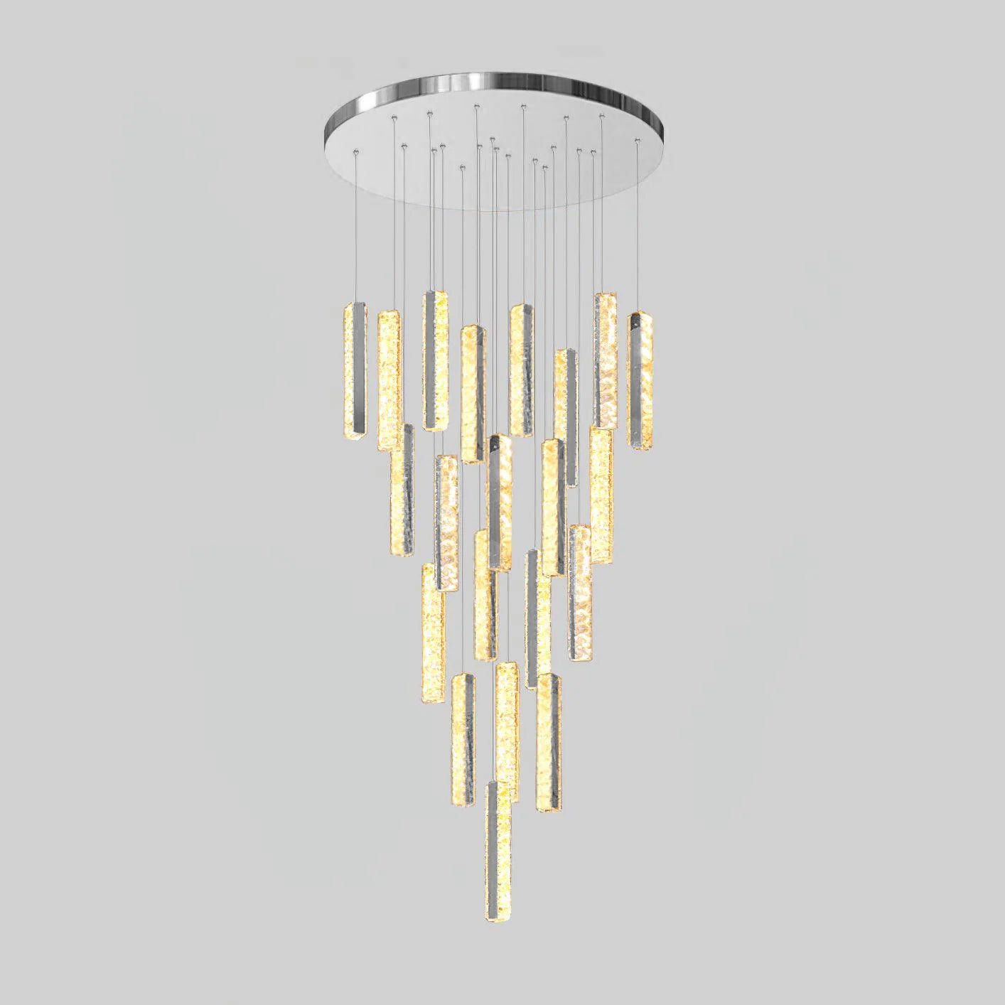 Sorenaria Chandelier Villa Forci Pendant Silver Modern