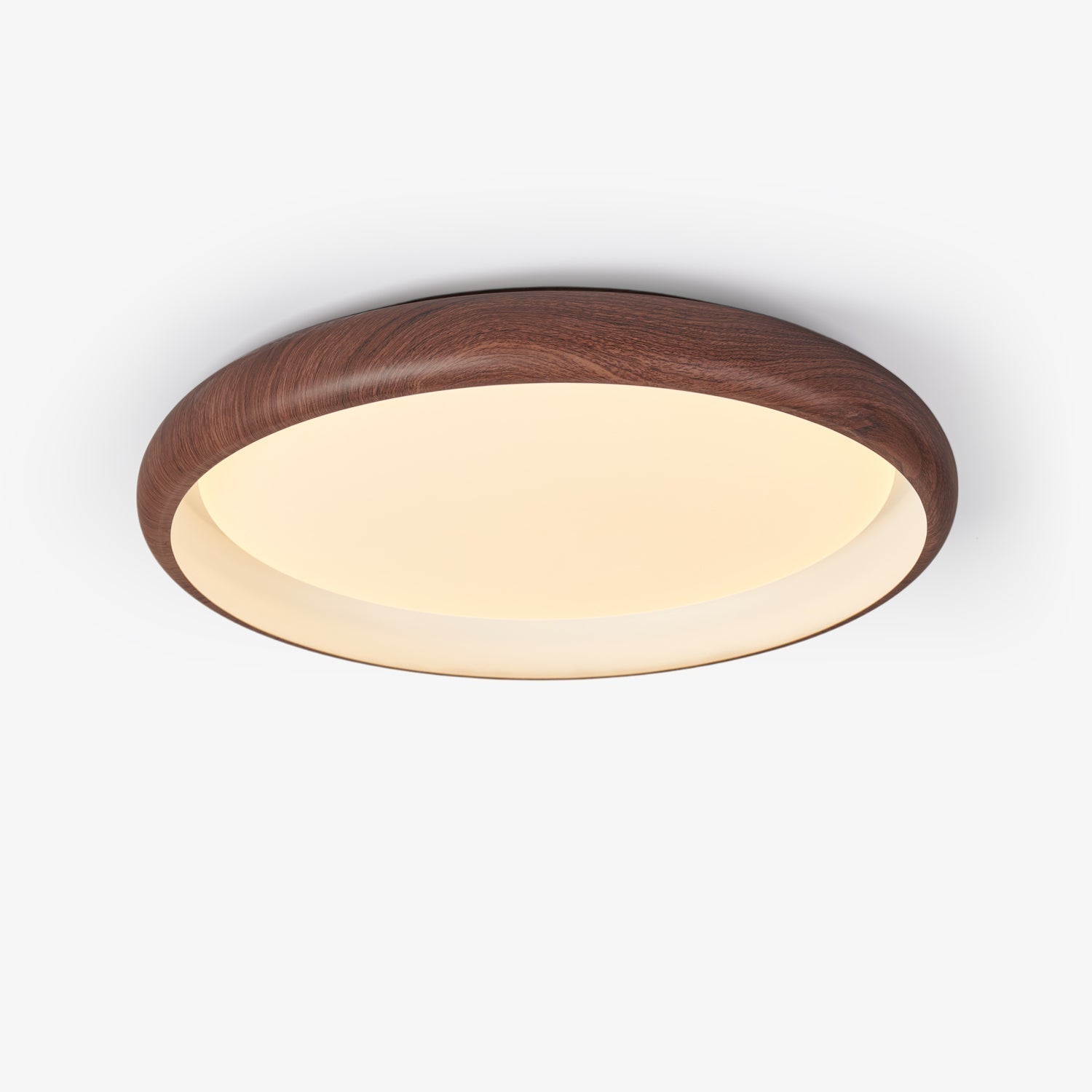 Zesolis Modern Minimalist Walnut Ceiling Light