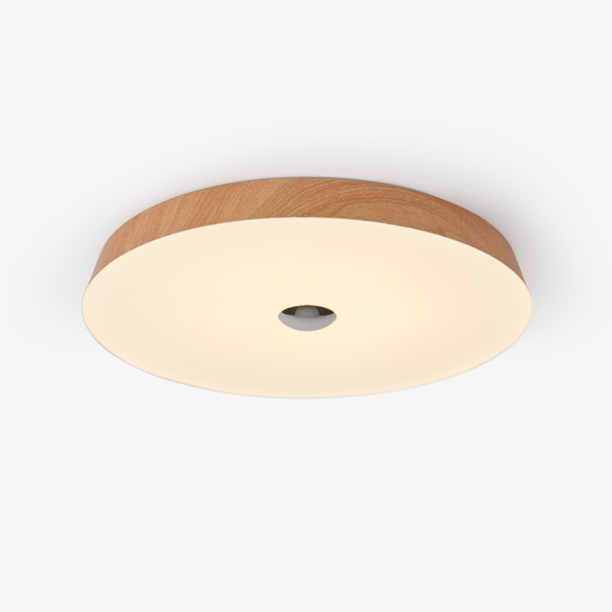 Ceshaora Modern Minimalist Woodgrain Ceiling Light