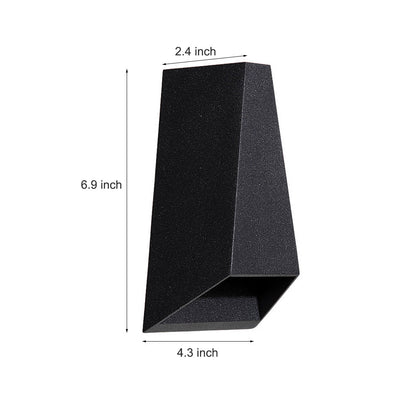 Flowy LED Waterproof Creative Modern Outdoor Porch Lights