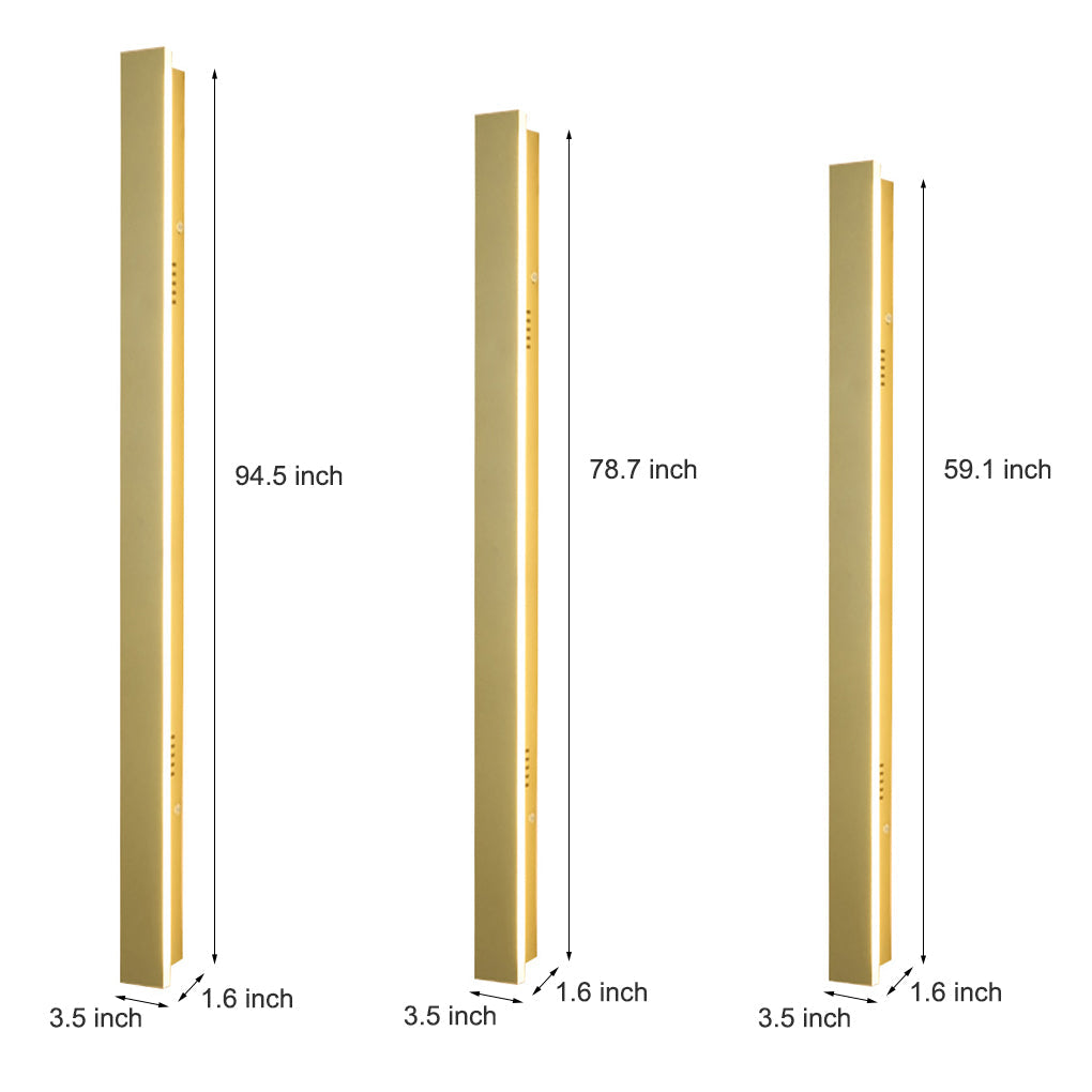 Brittany Rust-proof Linear LED Outdoor Sconces Wall Lights