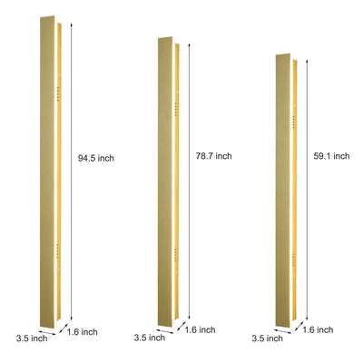 Brittany Rust-proof Linear LED Outdoor Sconces Wall Lights