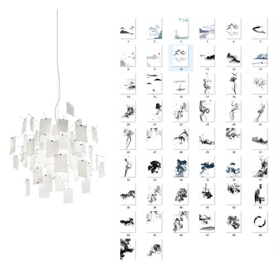 Luninena Paper Chandelier