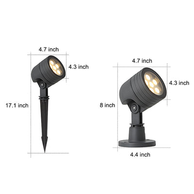 Wallace Landscape Aluminum Outdoor Spotlight Lawn Light
