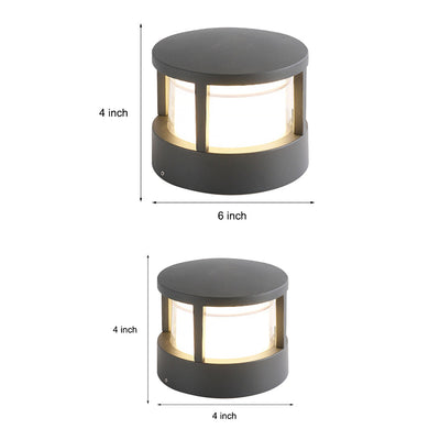 Justin Versatile Multi-Mount Modern Aluminum Outdoor Light