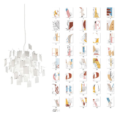 Luninena Paper Chandelier