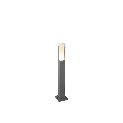 Brina Sleek Cuboid Bollard Waterproof Metal Outdoor Lights