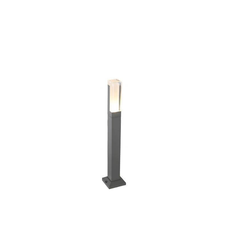 Brina Sleek Cuboid Bollard Waterproof Metal Outdoor Lights