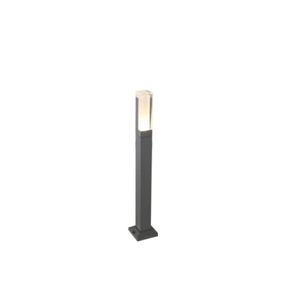 Brina Sleek Cuboid Bollard Waterproof Metal Outdoor Lights